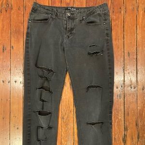 Black Ripped Jeans